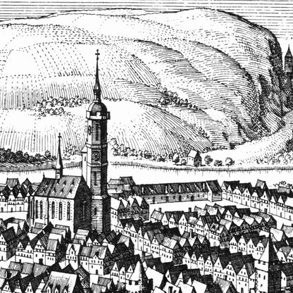 Historical city map  Test product horizontal 3 sizes