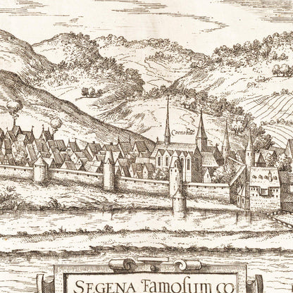 Historical city map  Test product horizontal 3 sizes