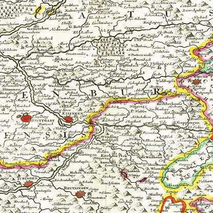 Württemberg um 1680