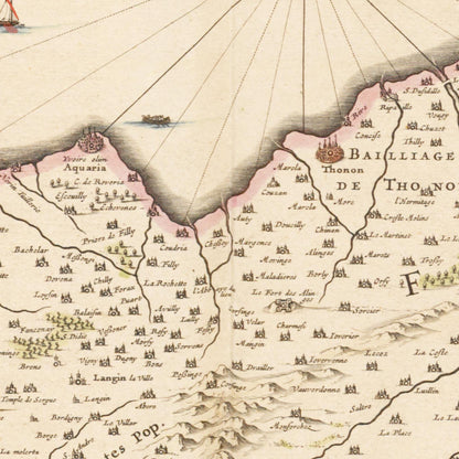 Historical city map  Test product horizontal 3 sizes