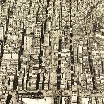 Historical city map  Test product horizontal 3 sizes