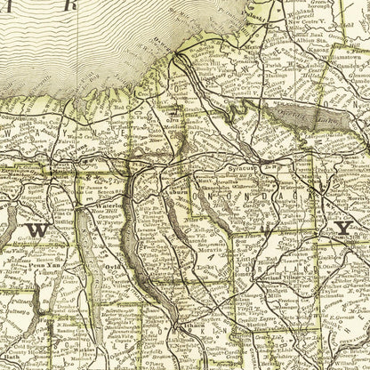 Historical city map  Test product horizontal 3 sizes