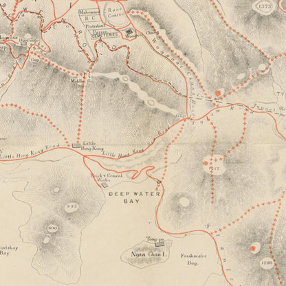 Historical city map  Test product horizontal 3 sizes