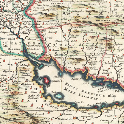 Historical city map  Test product horizontal 3 sizes