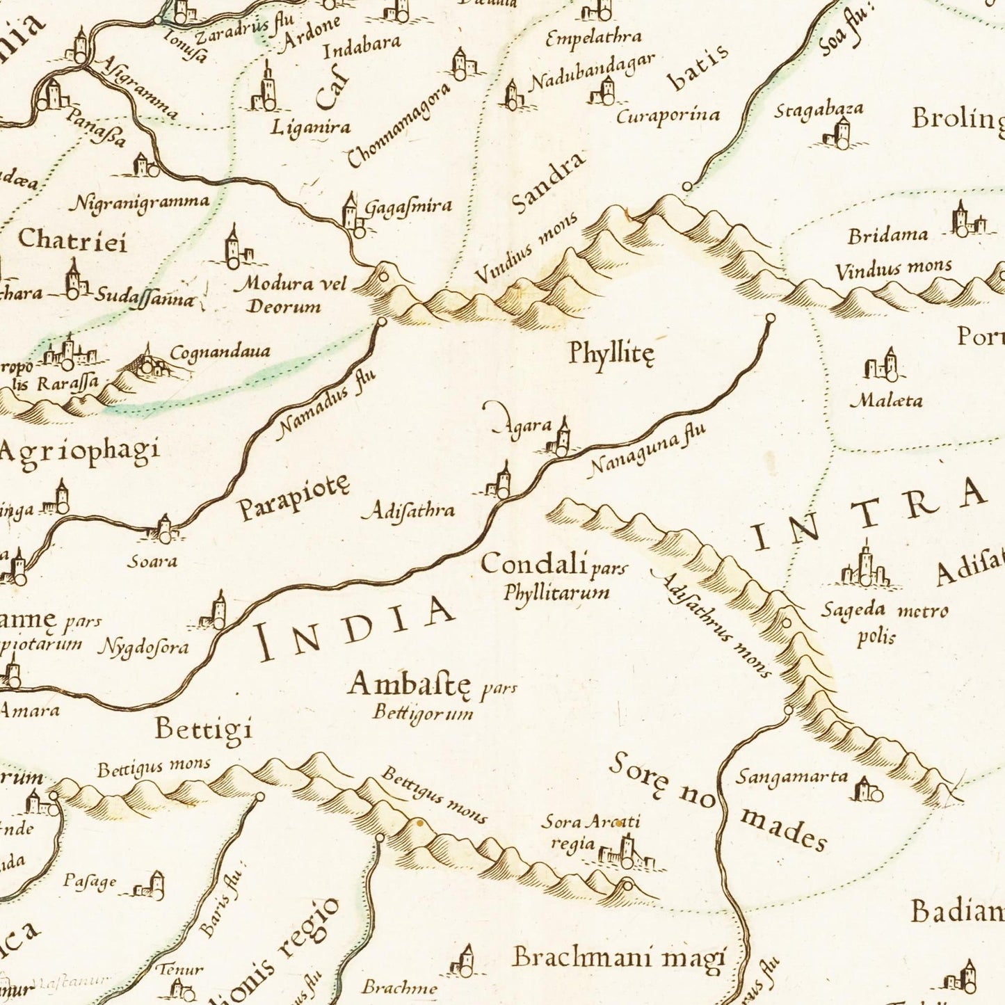 Indien um 1704