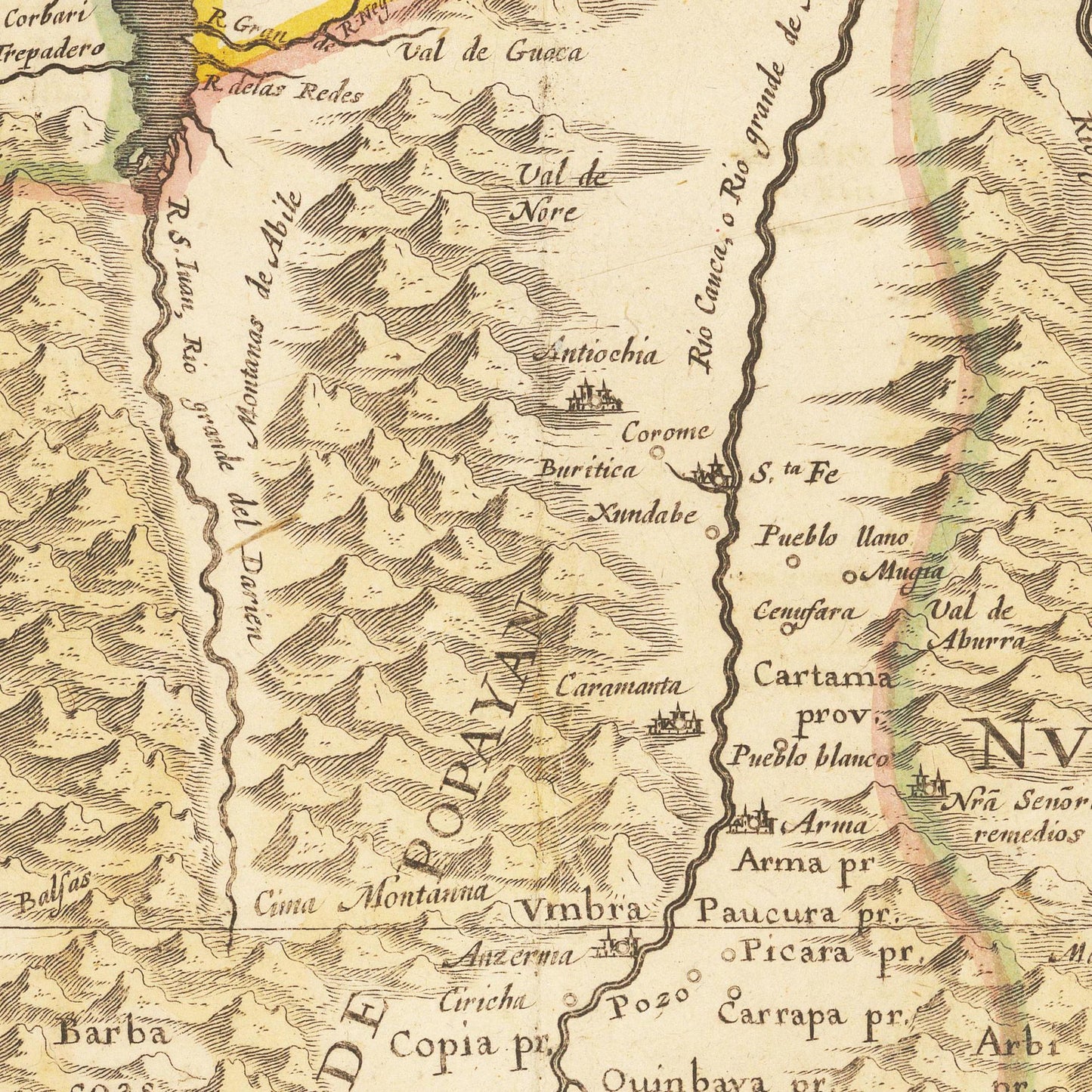 Kolumbien um 1638
