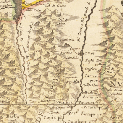 Kolumbien um 1638