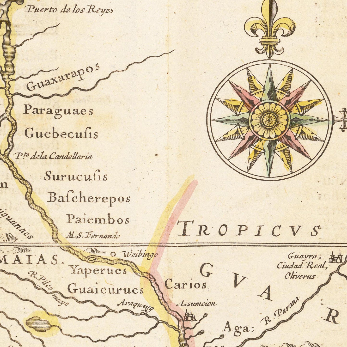 Paraguay um 1638