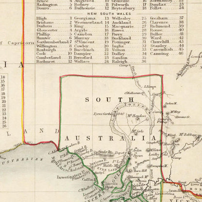 Australien um 1850