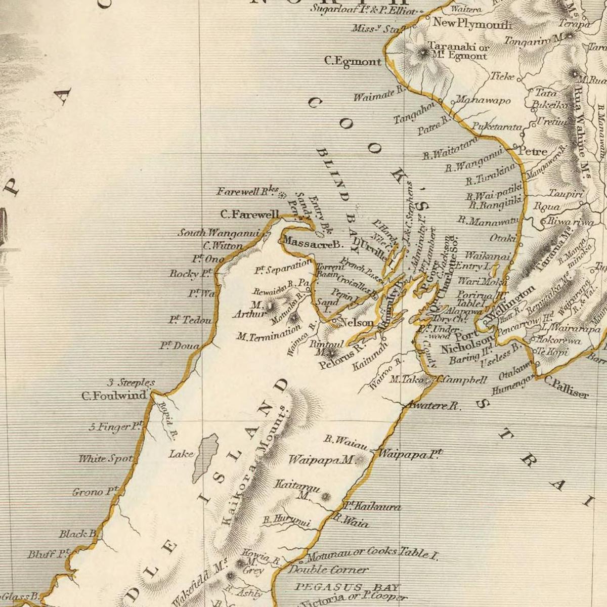 Neuseeland um 1850