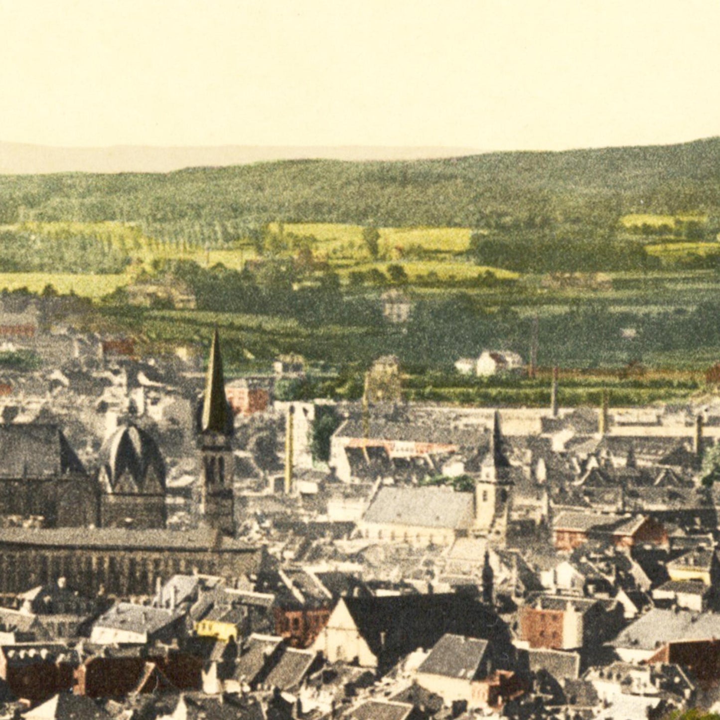 Historische Ansicht Aachen um 1895