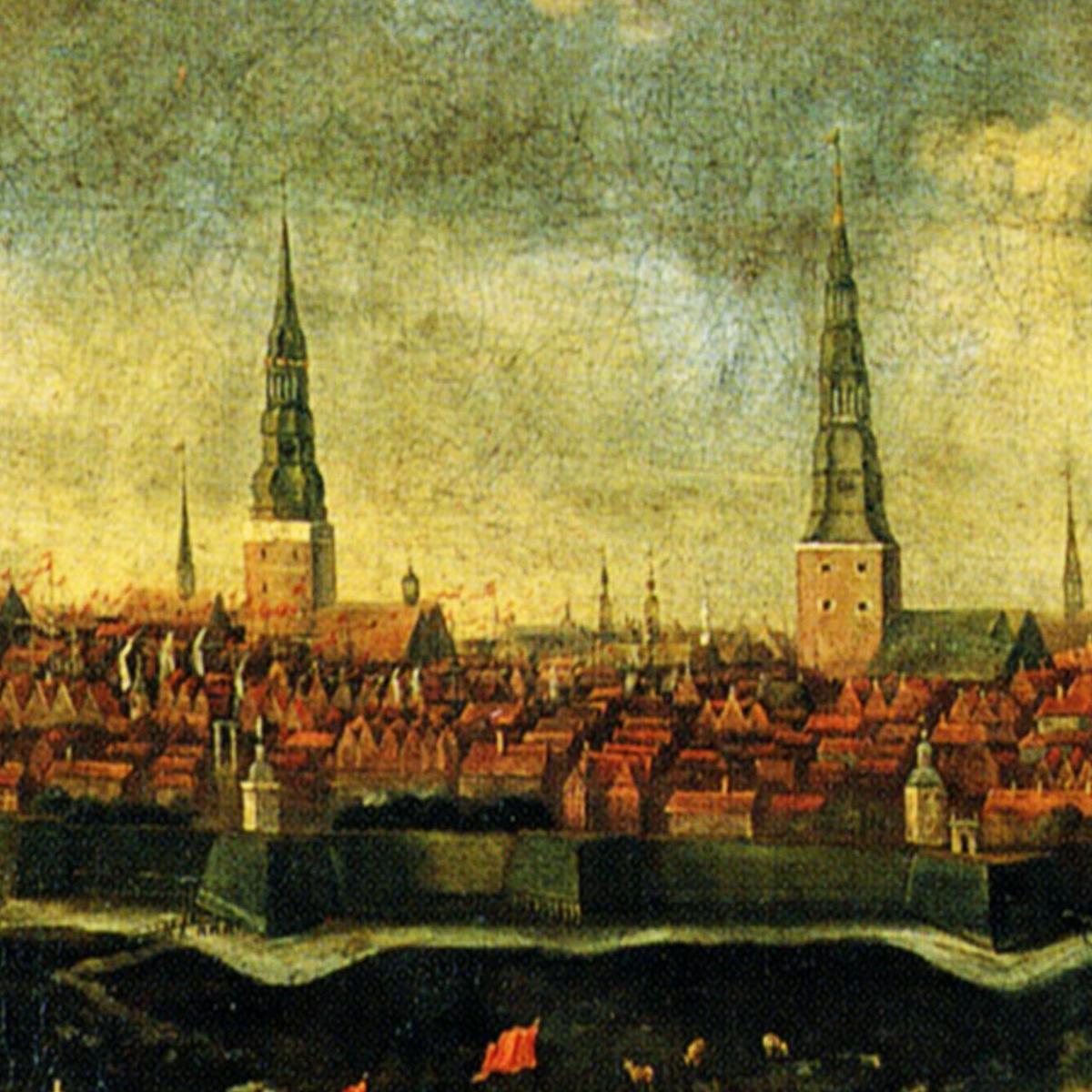 Historische Ansicht Hamburg um 1680