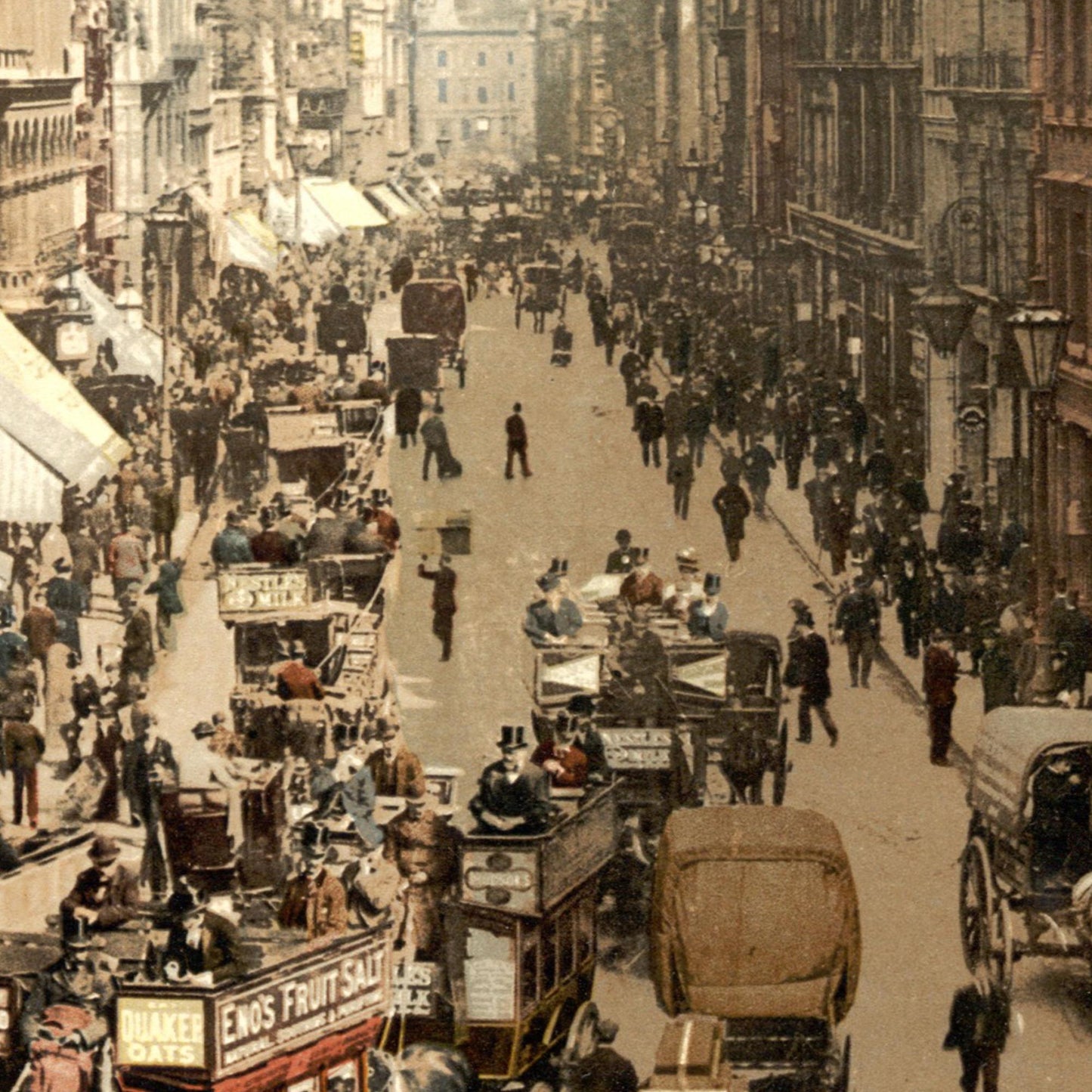 London Cheapside um 1895