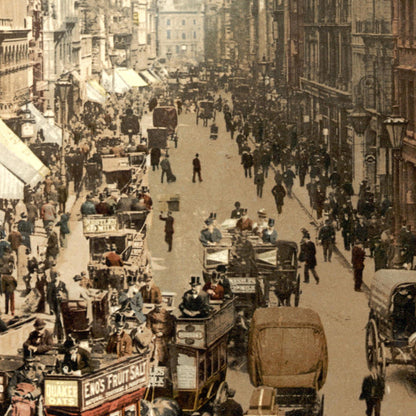 London Cheapside um 1895