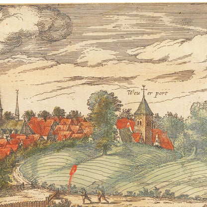 Historical city map  Test product horizontal 3 sizes