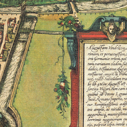 Historical city map  Test product horizontal 3 sizes