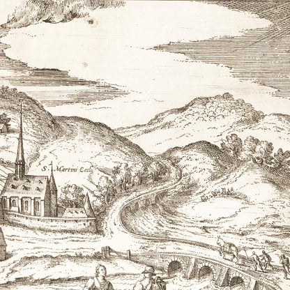 Historical city map  Test product horizontal 3 sizes