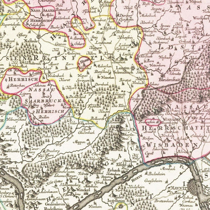 Historical city map  Test product horizontal 3 sizes