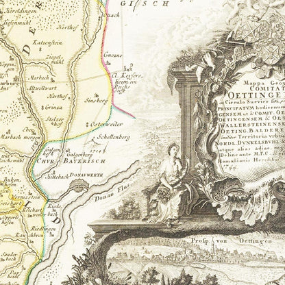 Oettingen um 1744