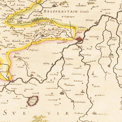 Württemberg um 1635