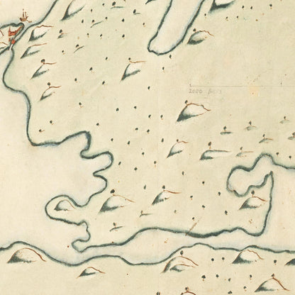 Historical city map  Test product horizontal 3 sizes