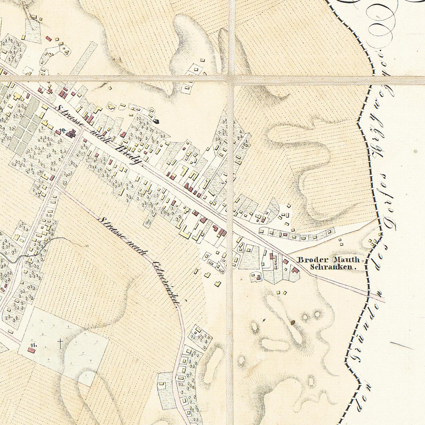 Historical city map  Test product horizontal 3 sizes