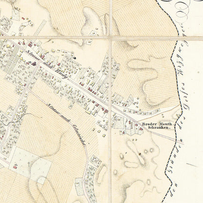 Historical city map  Test product horizontal 3 sizes