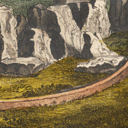 Historical city map  Test product horizontal 3 sizes