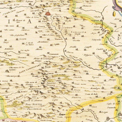 Historical city map  Test product horizontal 3 sizes