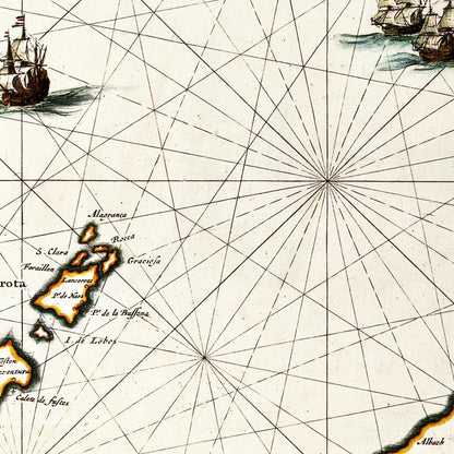 Historical city map  Test product horizontal 3 sizes