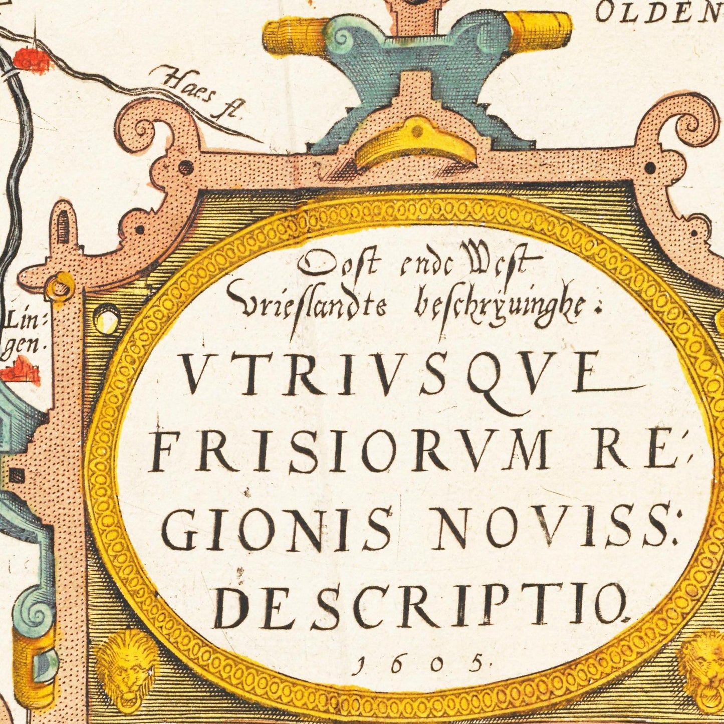 Historical city map  Test product horizontal 3 sizes