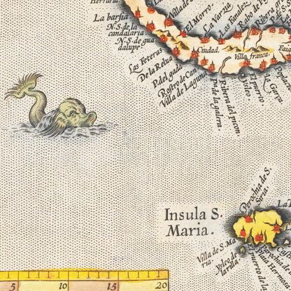 Historical city map  Test product horizontal 3 sizes