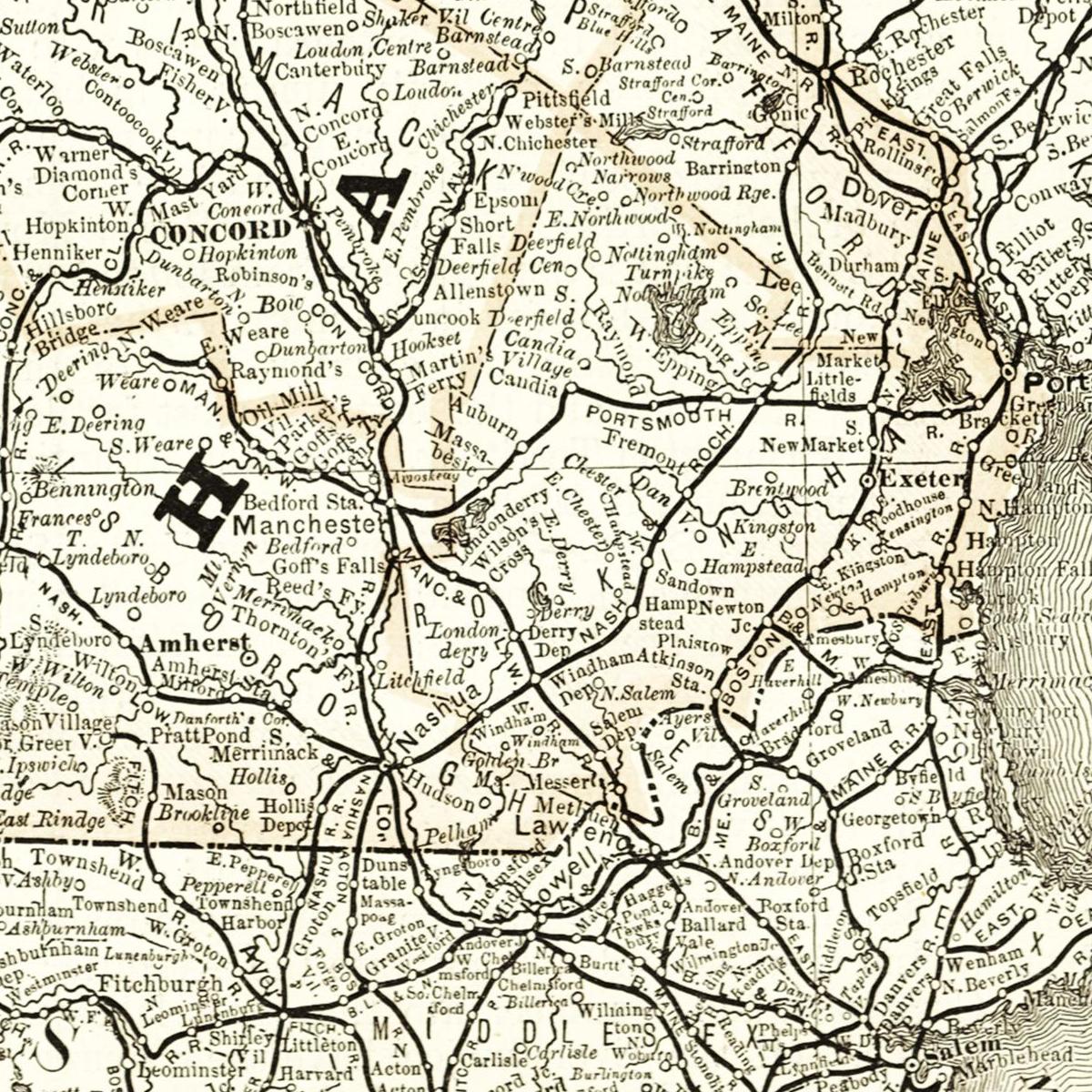 Historical city map  Test product horizontal 3 sizes