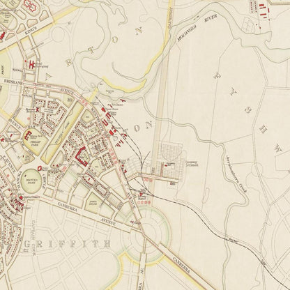 Historical city map  Test product horizontal 3 sizes