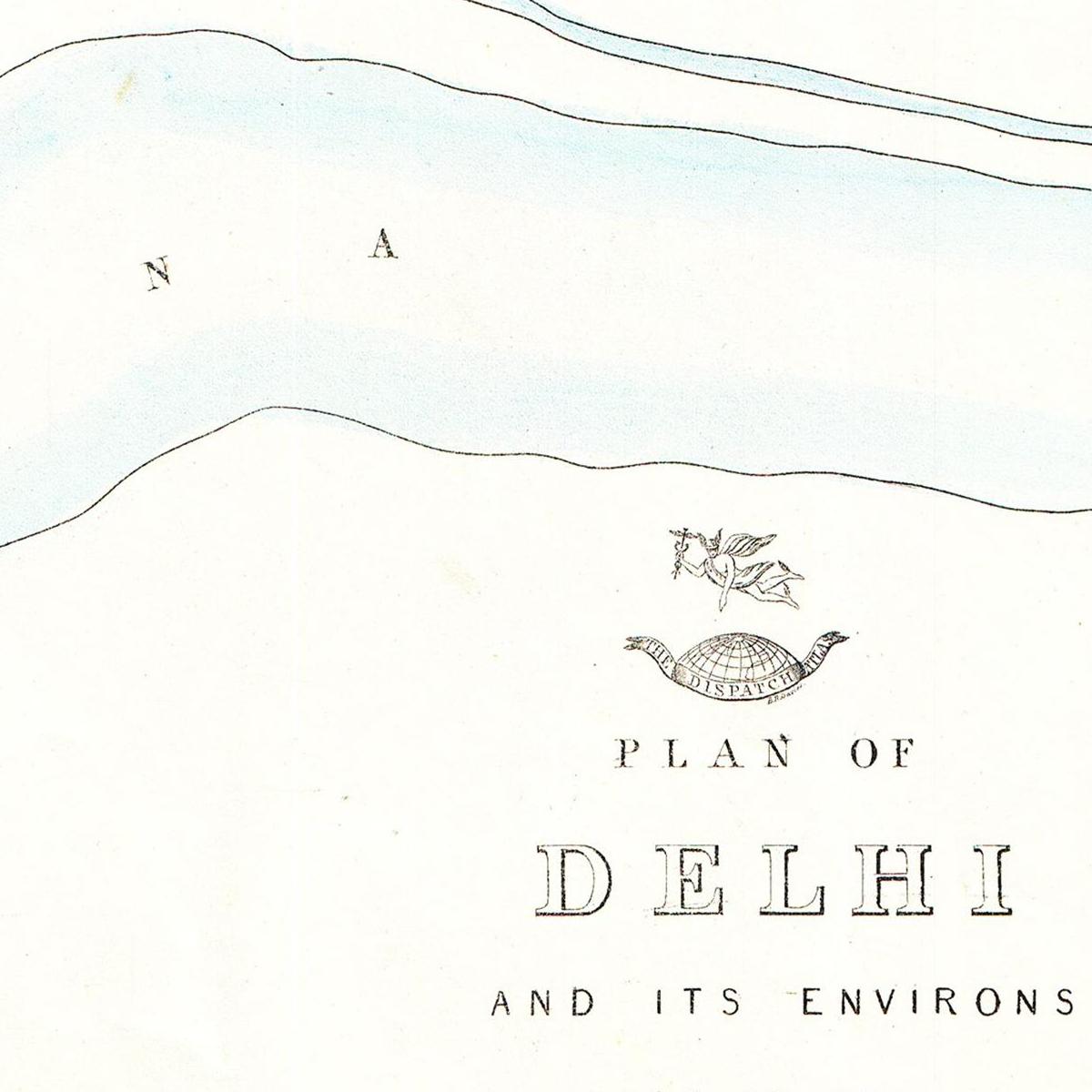 Historical city map  Test product horizontal 3 sizes