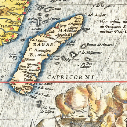 Historical city map  Test product horizontal 3 sizes