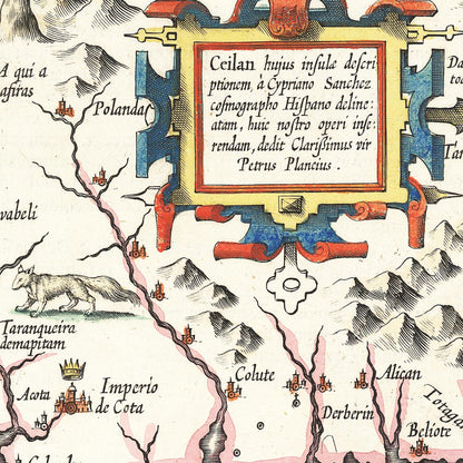 Historical city map  Test product horizontal 3 sizes