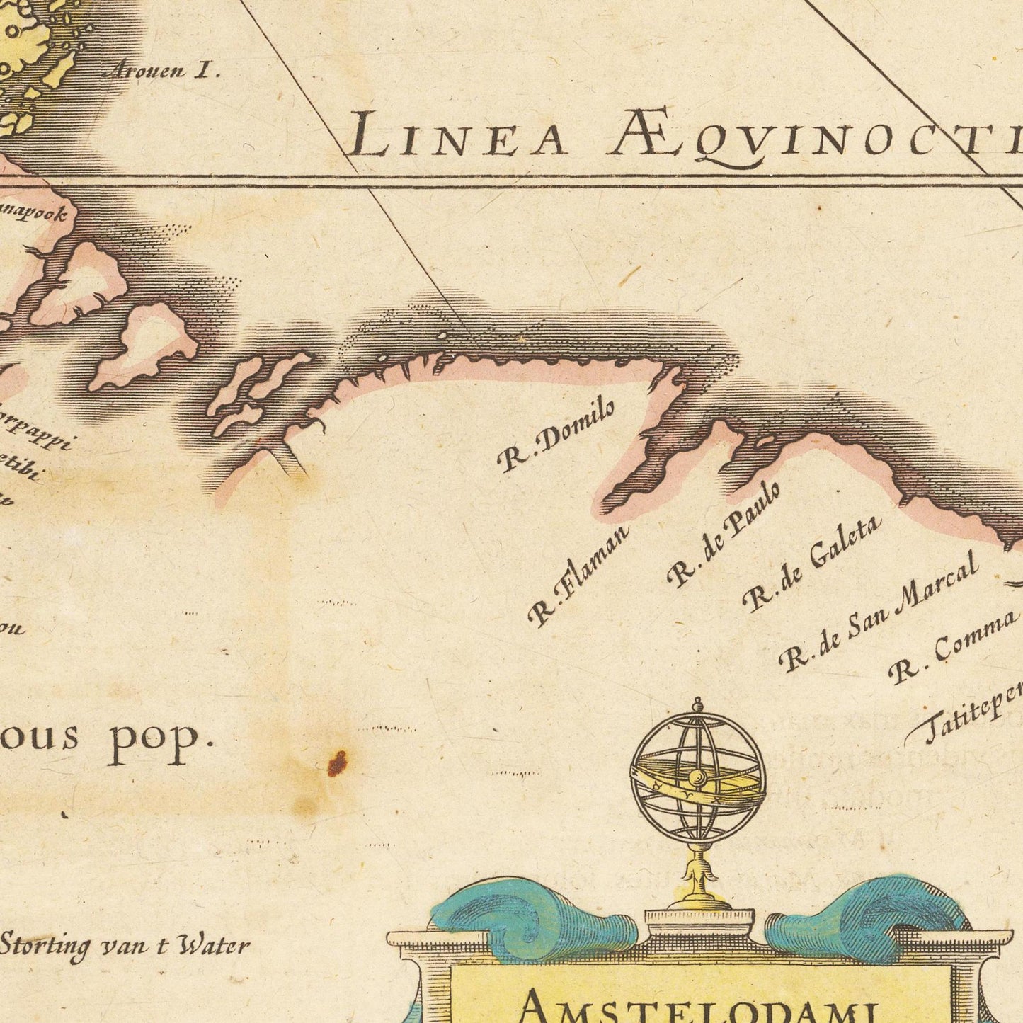 Guyana um 1638