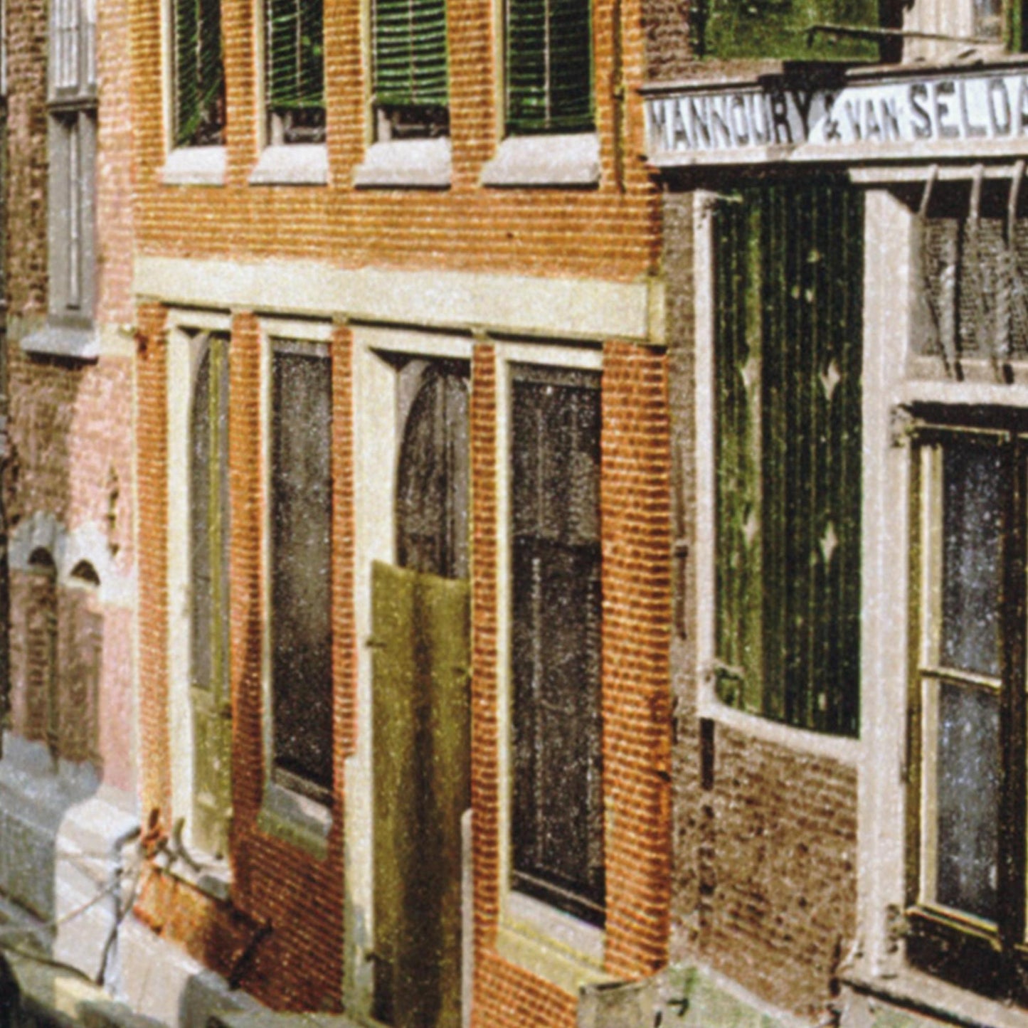 Historische Ansicht Amsterdam um 1895