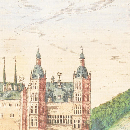 Historical city map  Test product horizontal 3 sizes