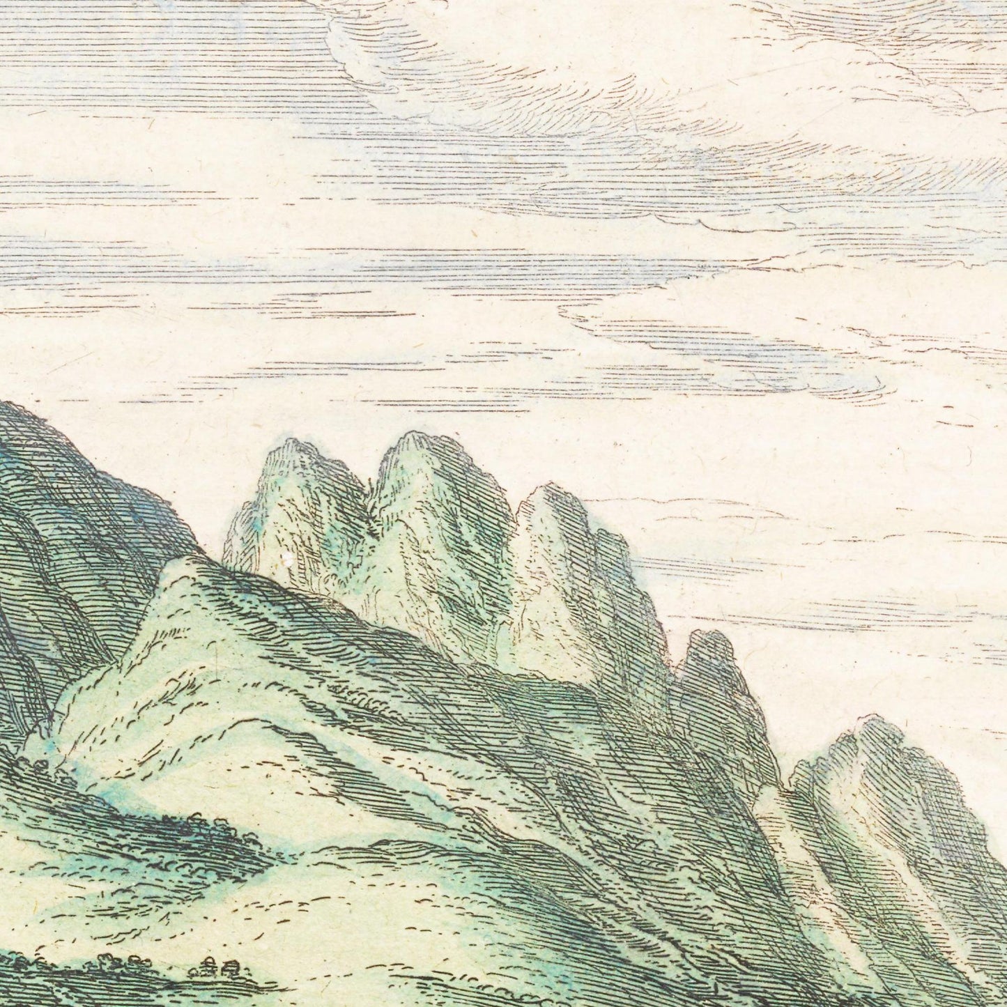 Historical city map  Test product horizontal 3 sizes