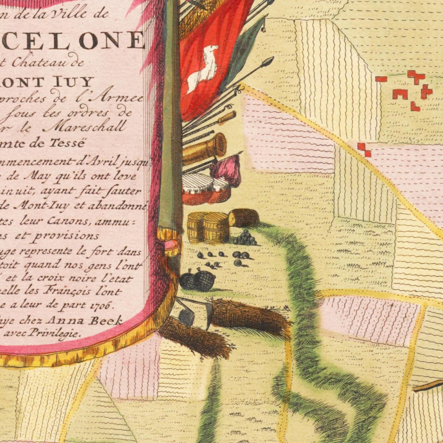 Historical city map  Test product horizontal 3 sizes