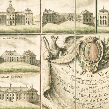 Historical city map  Test product horizontal 3 sizes