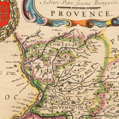 Historical city map  Test product horizontal 3 sizes