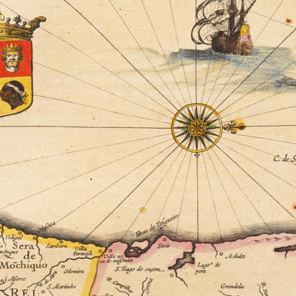 Historical city map  Test product horizontal 3 sizes