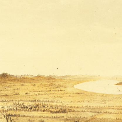 Historical city map  Test product horizontal 3 sizes