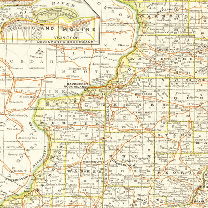 Historical city map  Test product horizontal 3 sizes