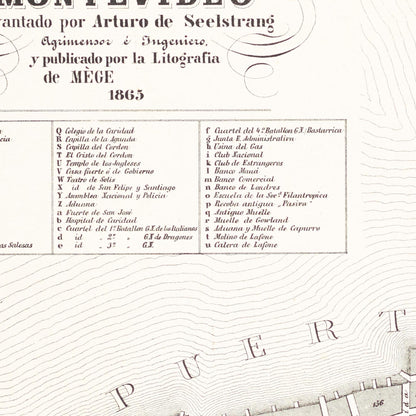 Historical city map  Test product horizontal 3 sizes