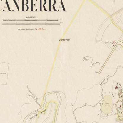 Historical city map  Test product horizontal 3 sizes