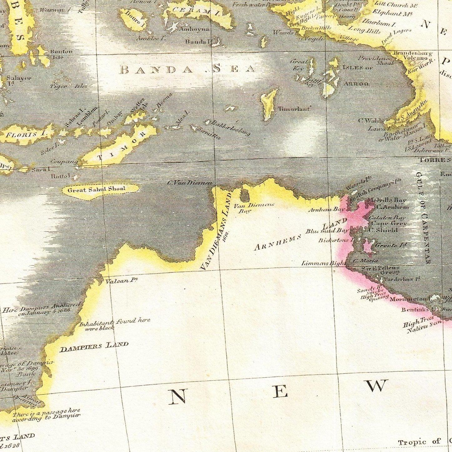 Historical city map  Test product horizontal 3 sizes